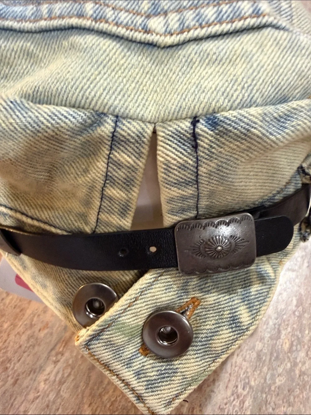 NEW FREE PEOPLE Denim Cadet Hat